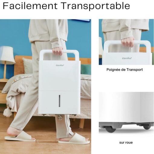 COMFEE' MDDN-10DEN7 | Déshumidificateur 10L Compact – Image 8