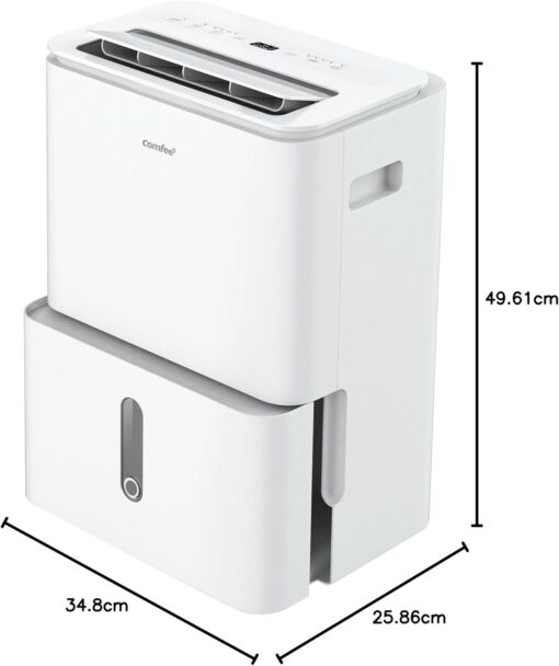 COMFEE' Easy Dry 20 | Déshumidificateur Connecté 20L avec Ioniseur – Image 9