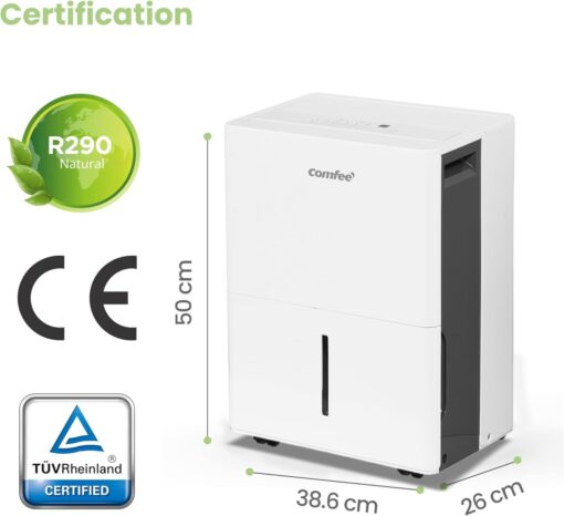 COMFEE' MDDPE-30DEN7 | Déshumidificateur Puissant 30L/jour – Image 7