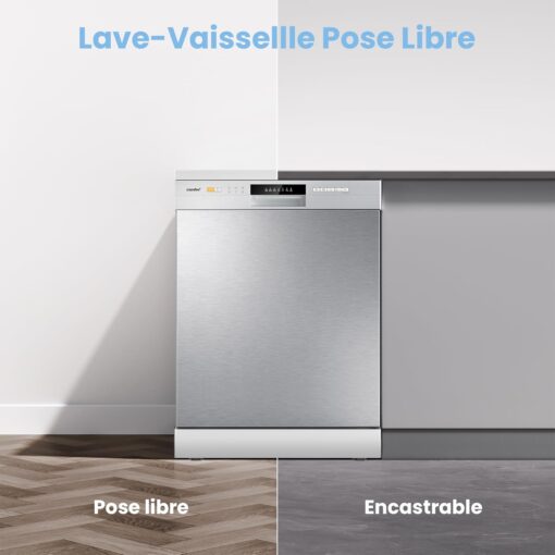 COMFEE' CDWPF1201PS | Lave-vaisselle Pose Libre 12 Couverts – Image 8