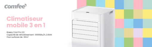COMFEE Eco Friendly Pro | Climatiseur Mobile 10000 BTU A+ – Image 2
