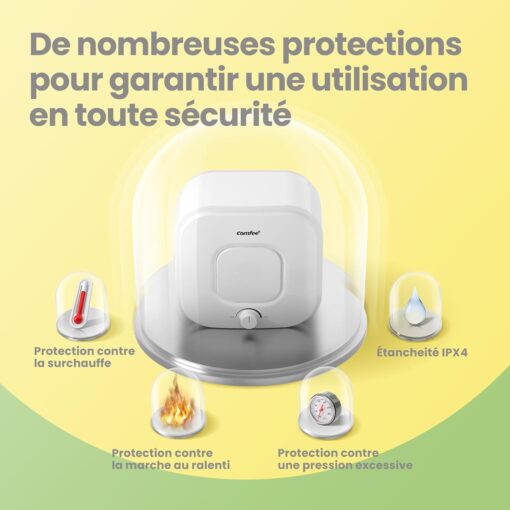 COMFEE' D15-15VEU | Chauffe-eau Électrique Compact 15L Sous Évier – Image 6