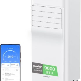 COMFEE Breezy Cool Pro 2.6 | Mobiles Klimagerät 9000 BTU mit App-Steuerung