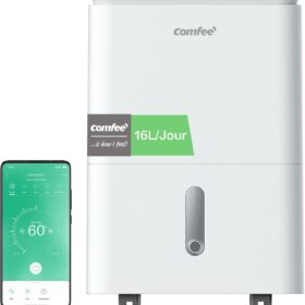 COMFEE DF7 Easy Dry 16 | Smarter Luftentfeuchter 16L mit Ionisator