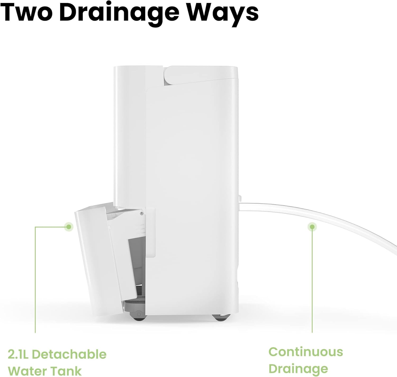 COMFEE MDDN-10DEN7 | Kompakter Luftentfeuchter 10L für kleine Räume – Bild 8