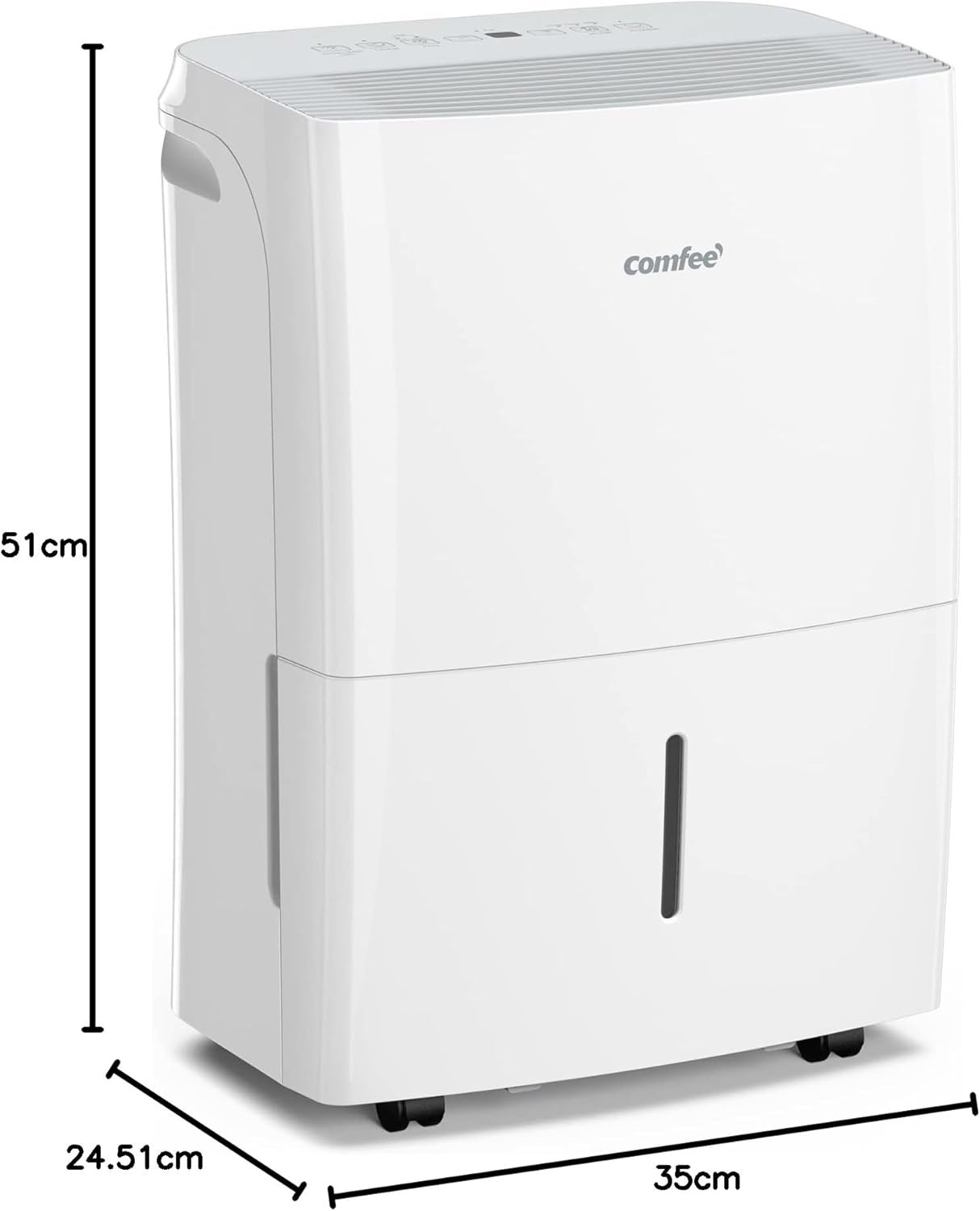 COMFEE MDDF-20DEN7-WF | Luftentfeuchter 20L mit App & Alexa – Bild 11