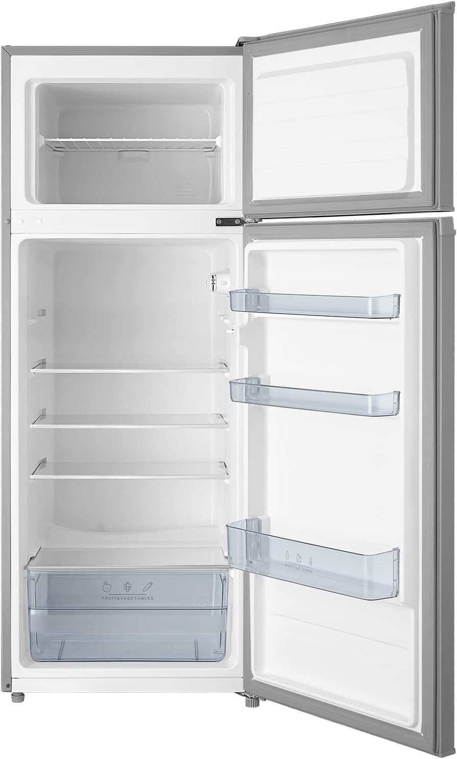 Kühl-Gefrierkombination Comfee RCB359IX2 – 262 L, Low Frost, Leise 39 dB, LED-Beleuchtung, Edelstahl – Bild 4