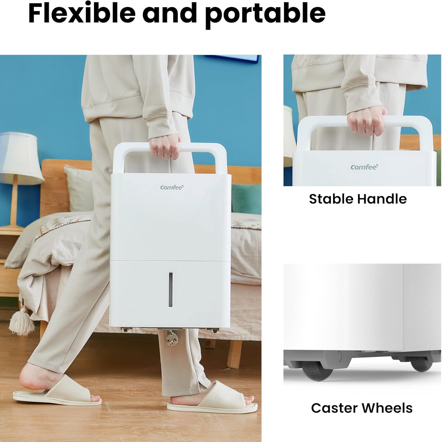 COMFEE MDDN-10DEN7 | Kompakter Luftentfeuchter 10L für kleine Räume – Bild 10