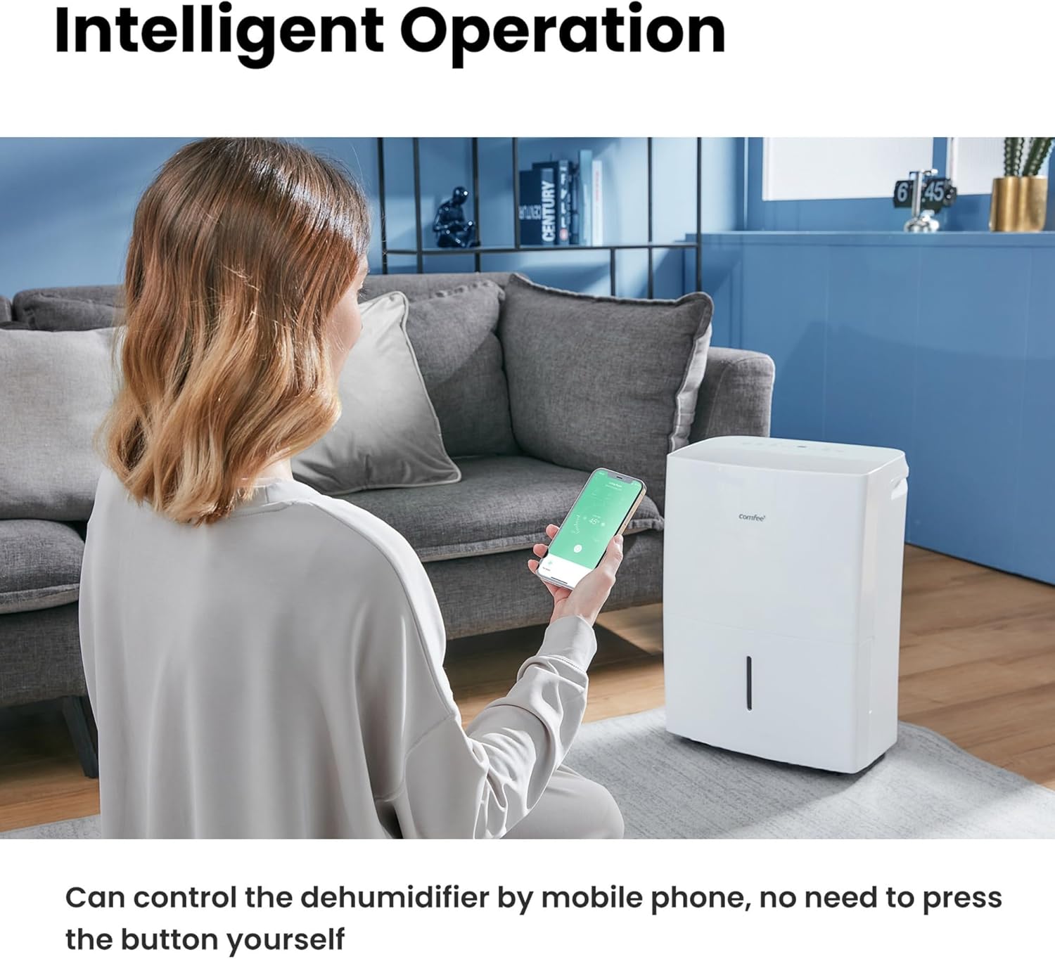 COMFEE MDDF-20DEN7-WF | Luftentfeuchter 20L mit App & Alexa – Bild 5