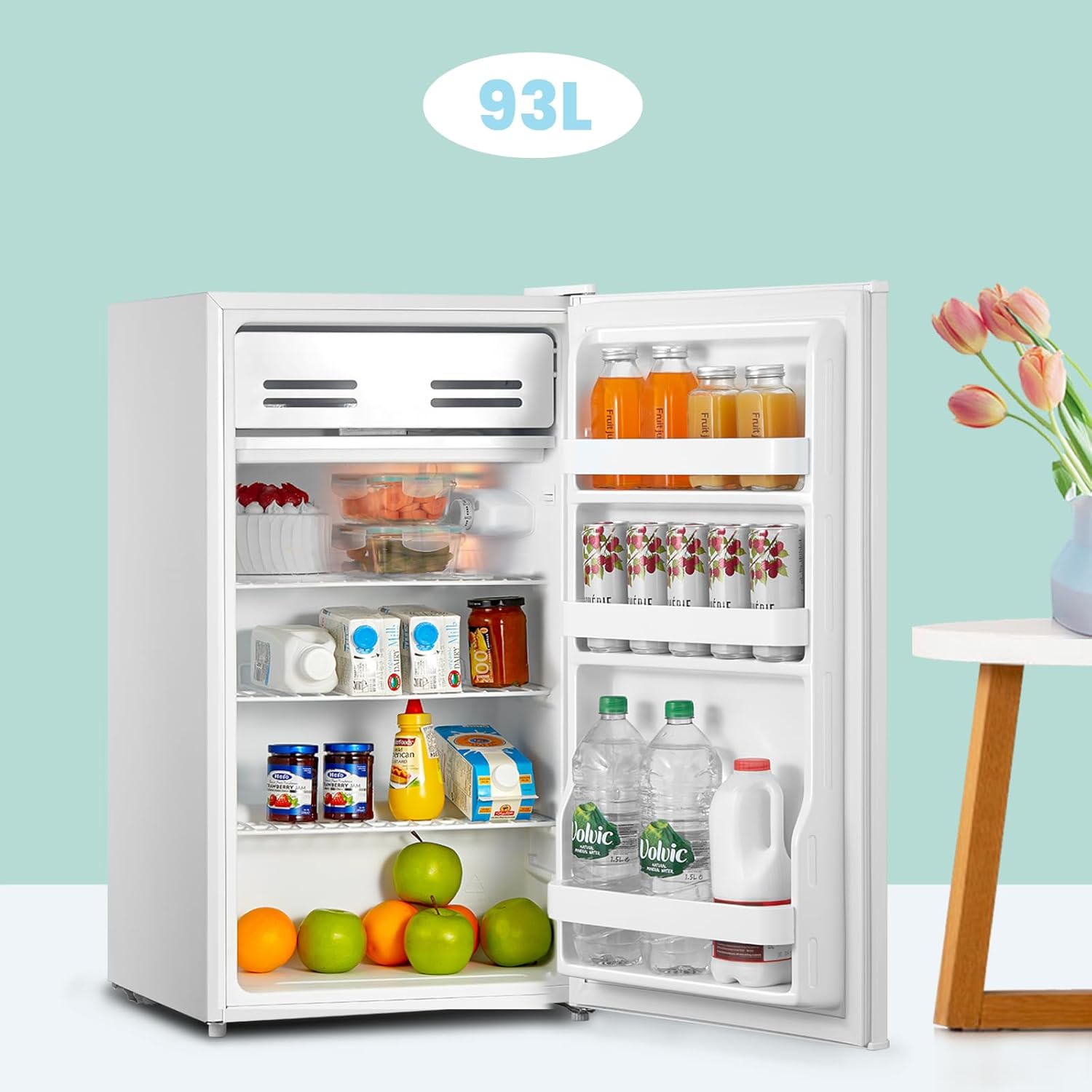 COMFEE RCD93WH2(E) | Tischkühlschrank 93L mit Gefrierfach – Bild 3