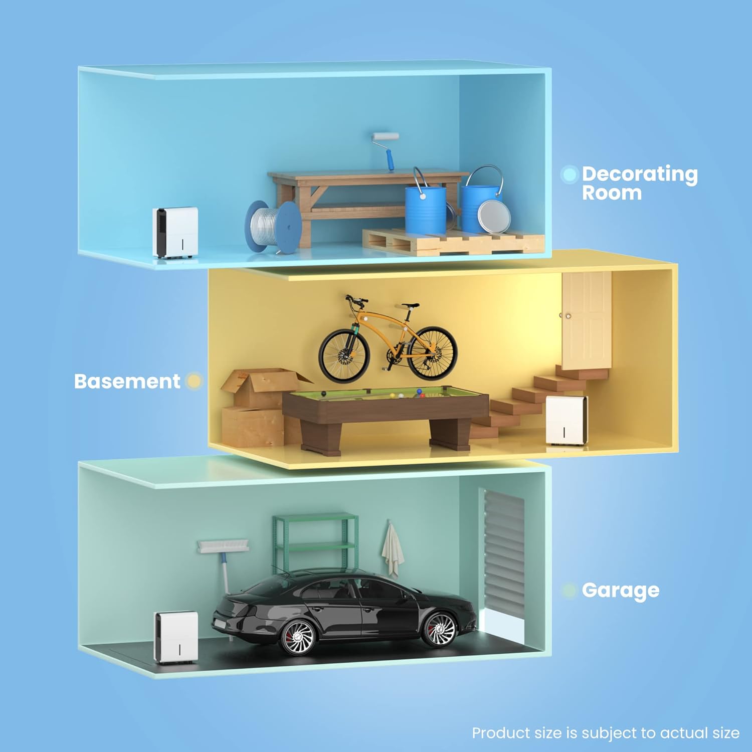 COMFEE MDDP-50DEN7 | Luftentfeuchter 50L/Tag für Industrie & Gewerbe – Bild 10