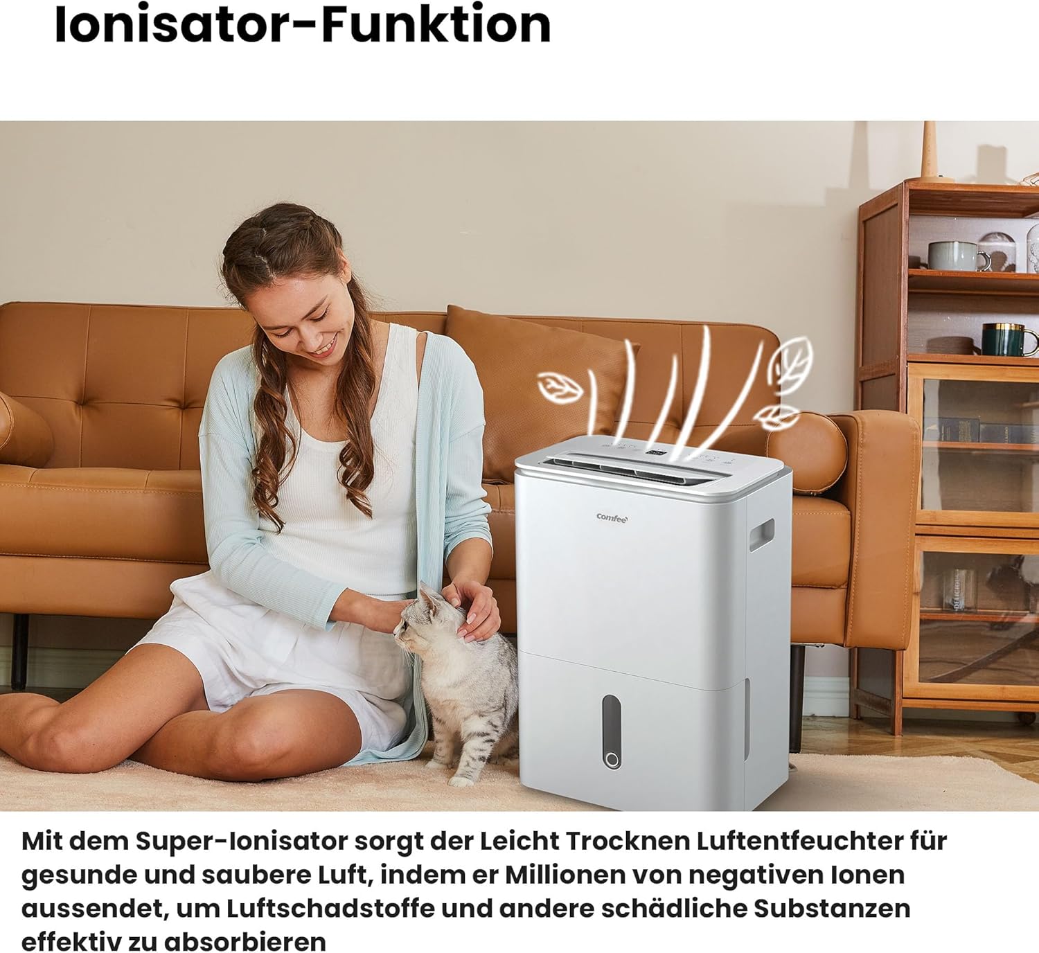 COMFEE DF7 Easy Dry 16 | Smarter Luftentfeuchter 16L mit Ionisator – Bild 8