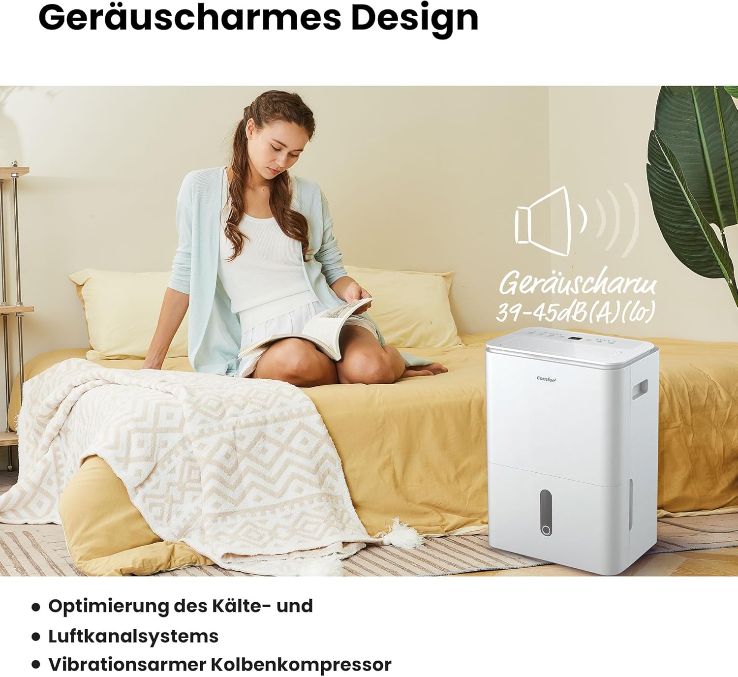 COMFEE DF7 Easy Dry 16 | Smarter Luftentfeuchter 16L mit Ionisator – Bild 7