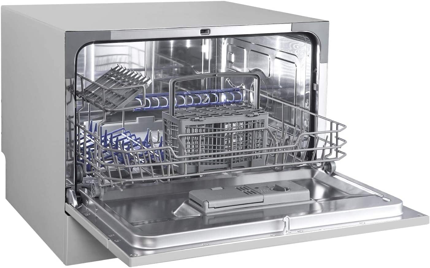 COMFEE TD602E-W | Kompakter Tischgeschirrspüler 6 Maßgedecke | Mini Spülmaschine – Bild 4