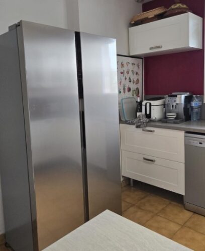 Réfrigérateur Américain Comfee Frigo RCS609IX2 – No Frost, Inverter, 460L, Double Contrôle de Température – Finition Inox photo review