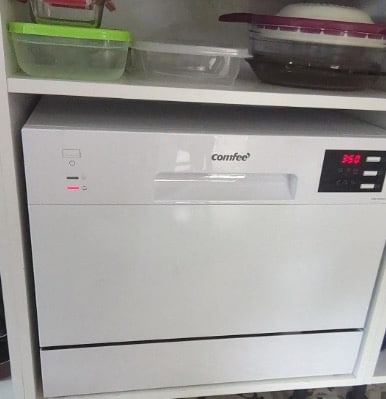 COMFEE' TD602E-W | Lave-vaisselle Compact 6 Couverts photo review