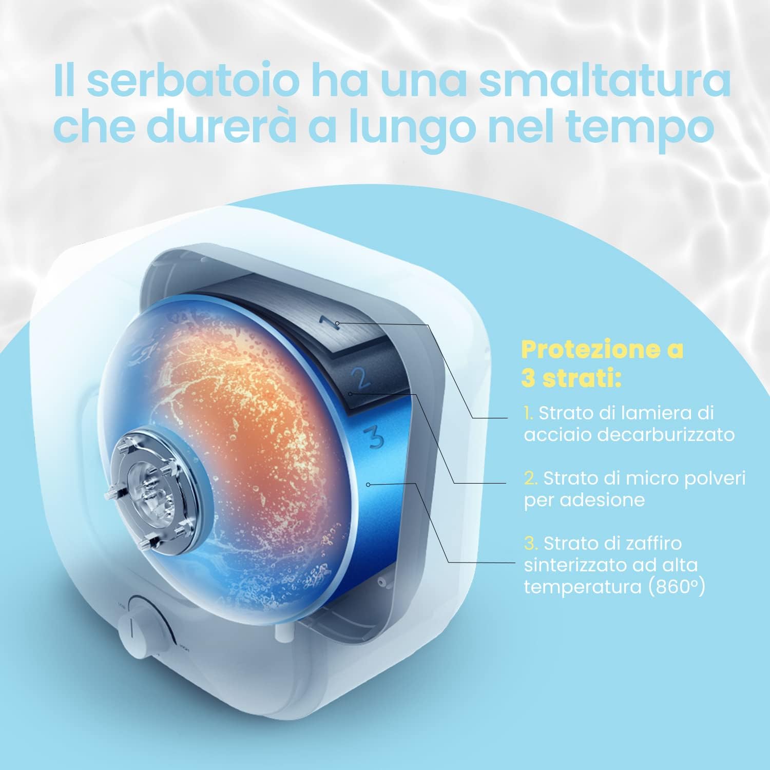 COMFEE D15-15VEU | Scaldabagno Elettrico Compatto 15 L Sotto Lavello - immagine 6