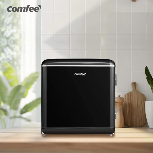 Mini Réfrigérateur Rétro Comfee RCD50BL2EURT(E) – 47L, LED, Noir – Image 2