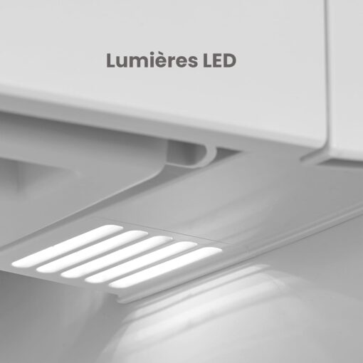 Réfrigérateur Rétro Comfee RCD93BL2EURT(E) – 93L, Sous-Plan, LED, Noir – Image 6