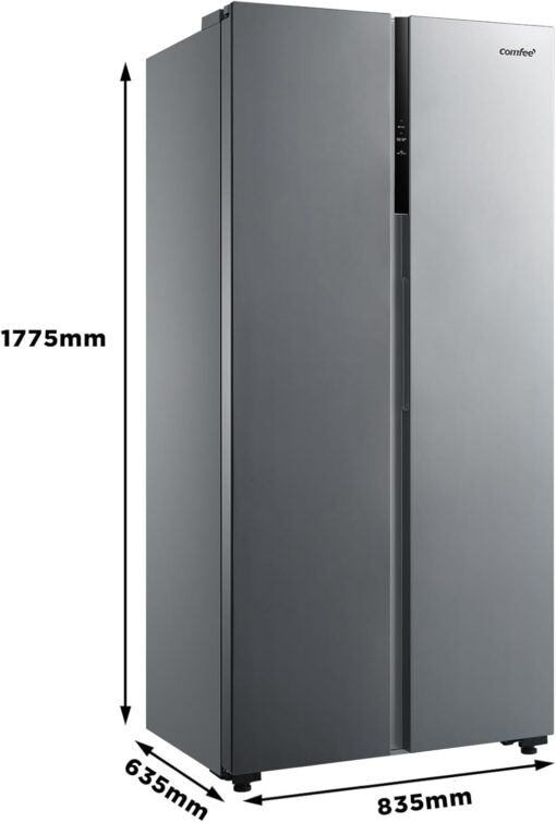 Réfrigérateur Américain Comfee Frigo RCS609IX2 – No Frost, Inverter, 460L, Double Contrôle de Température – Finition Inox – Image 5