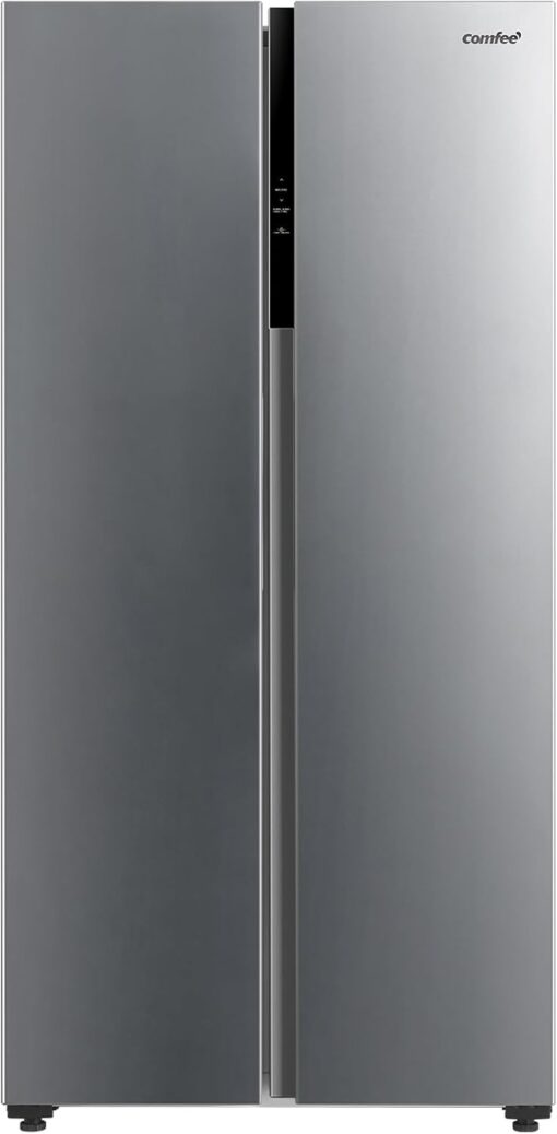 Réfrigérateur Américain Comfee Frigo RCS609IX2 – No Frost, Inverter, 460L, Double Contrôle de Température – Finition Inox