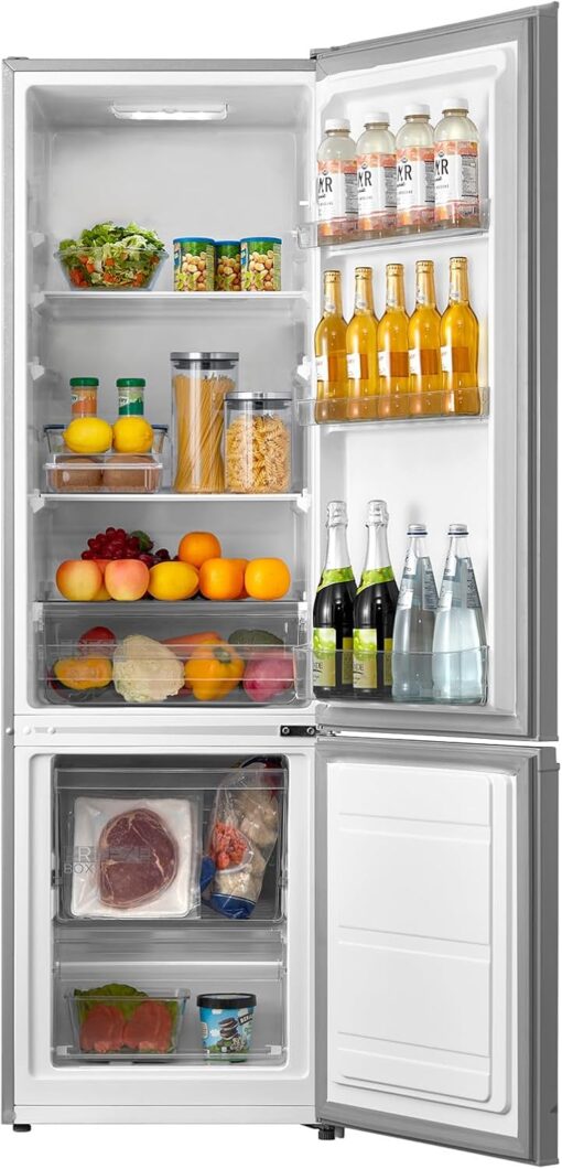 Réfrigérateur Combiné Comfee RCB359IX2 – 262 L, Low Frost, Silencieux 39 dB, Éclairage LED, Finition Inox – Image 8