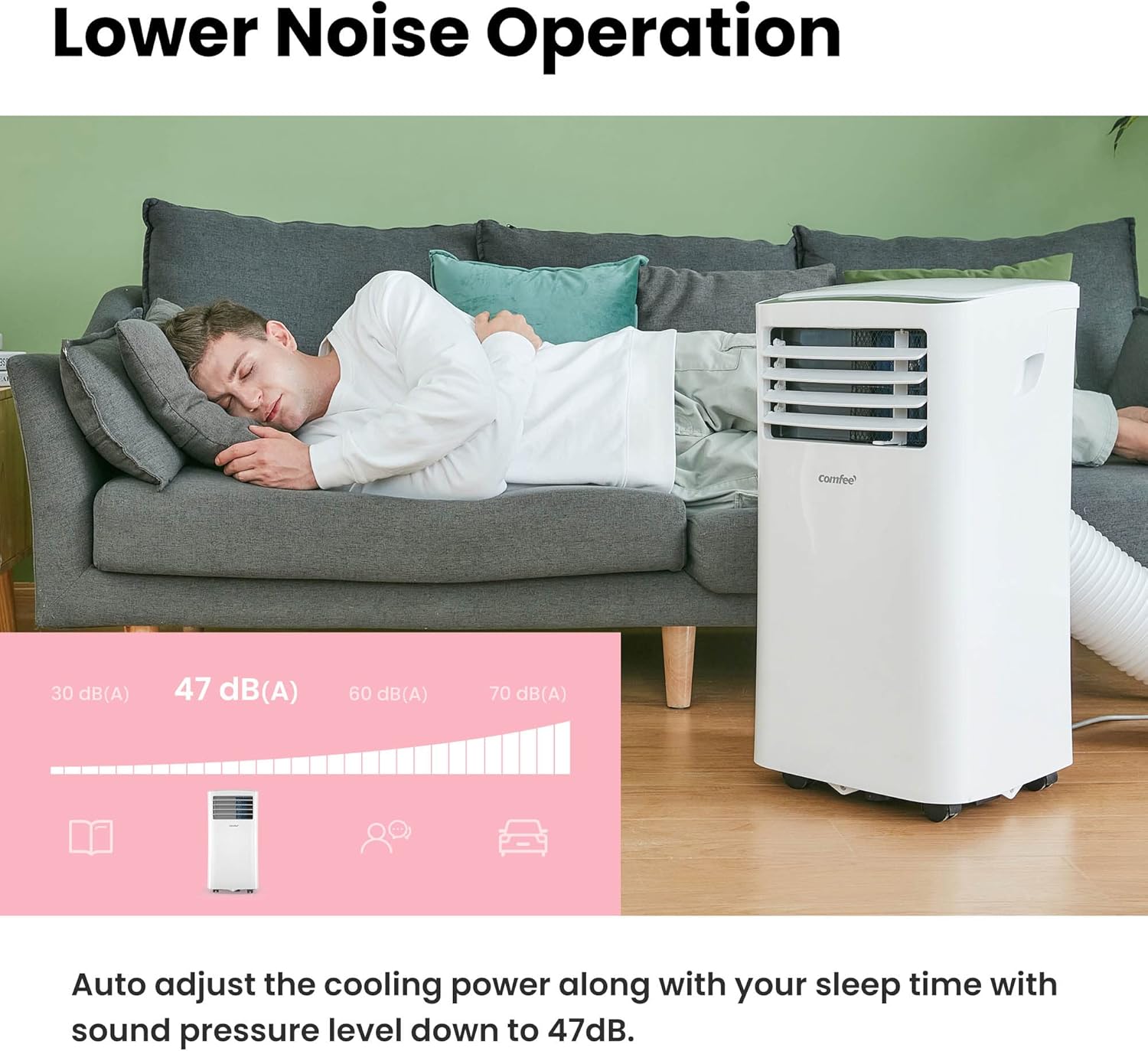 COMFEE MPPH-09CRN7 | Climatiseur Mobile 9000 BTU 3-en-1 – Image 9