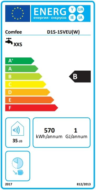 COMFEE' D15-15VEU | Chauffe-eau Électrique Compact 15L Sous Évier – Image 8