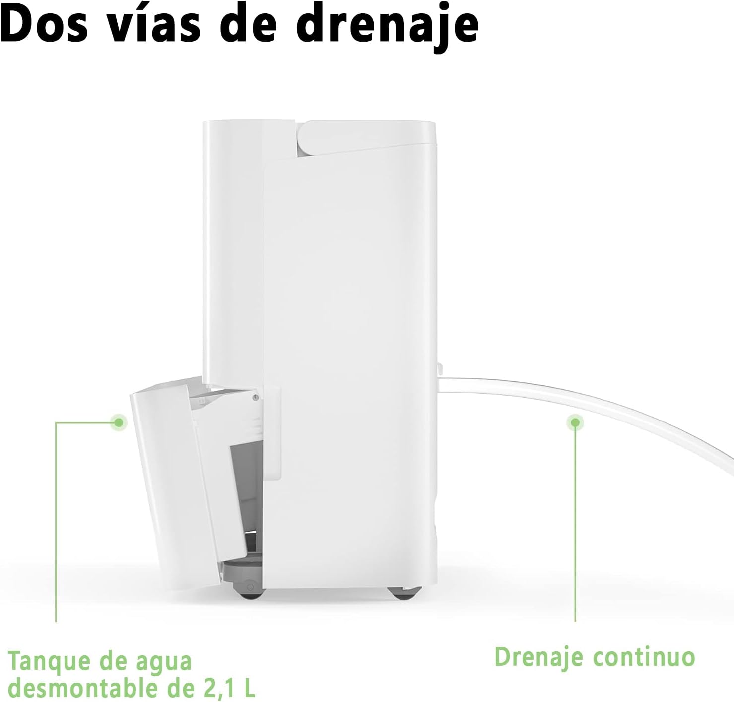 COMFEE MDDN-10DEN7 | Deshumidificador 10L Compacto Ultra Silencioso - Imagen 6