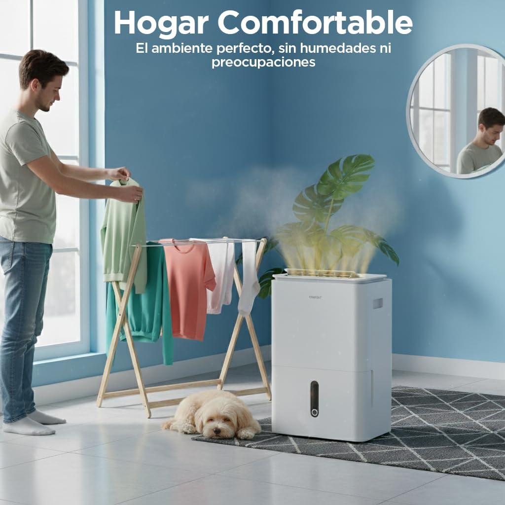 COMFEE' Easy Dry 20 | Déshumidificateur Connecté 20L avec Ioniseur – Image 13