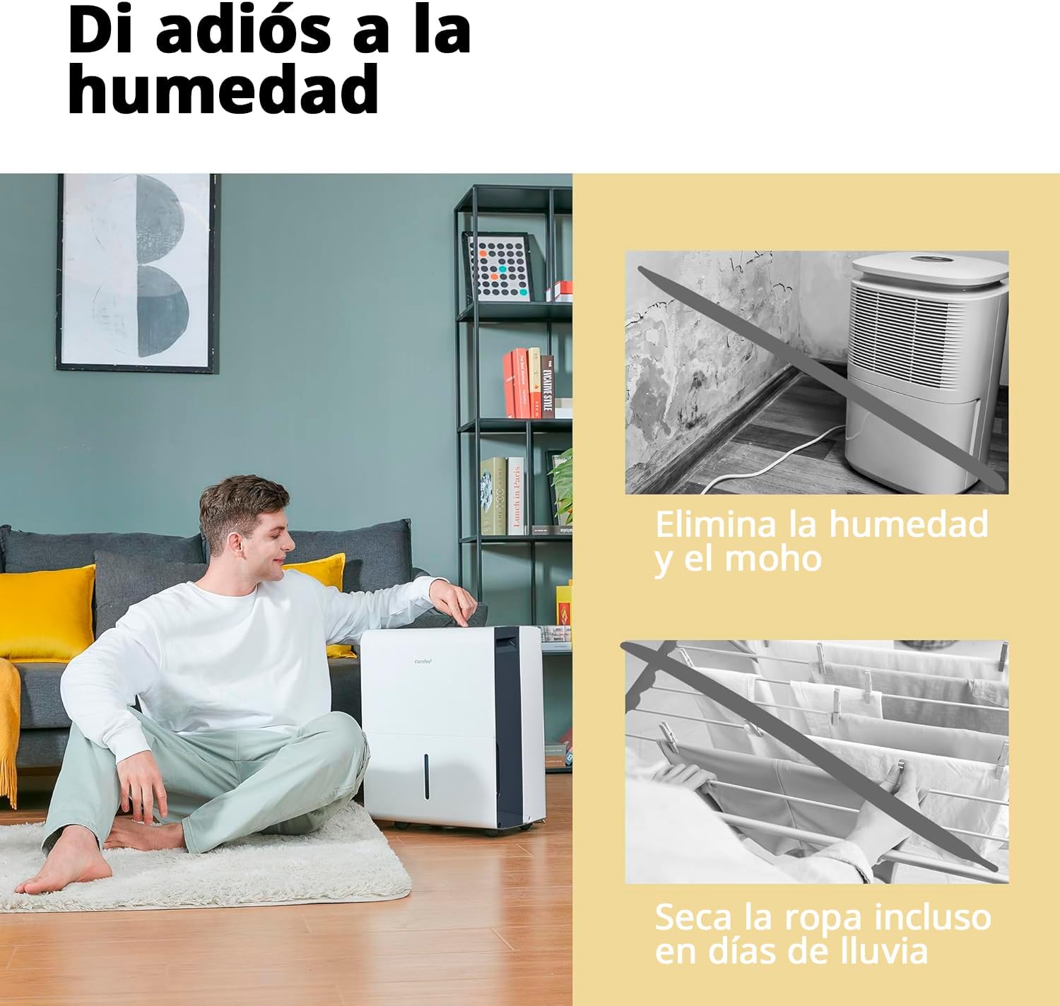 COMFEE' MDDPE-50DEN7 | Déshumidificateur Industriel 50L/jour – Image 12