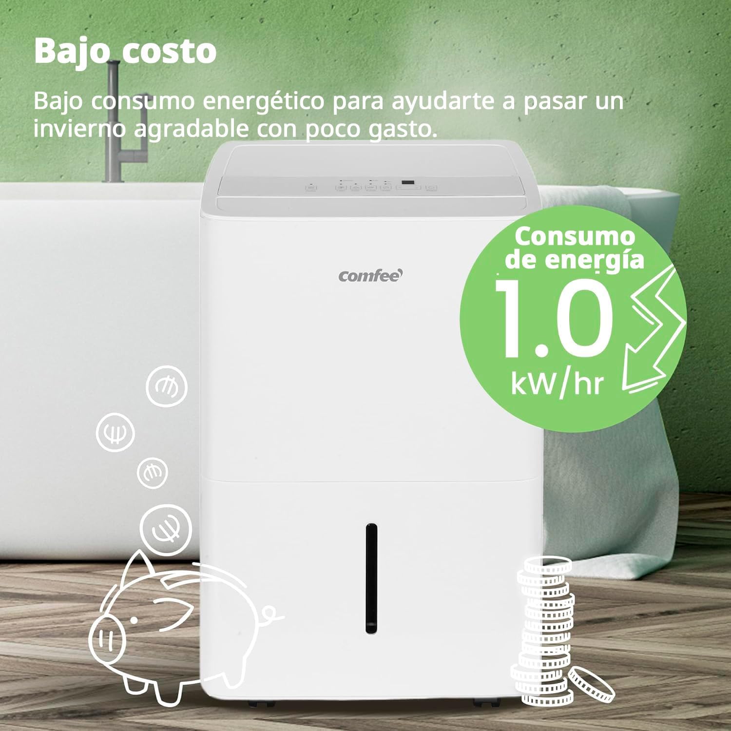 COMFEE' MDDPE-50DEN7 | Déshumidificateur Industriel 50L/jour – Image 7