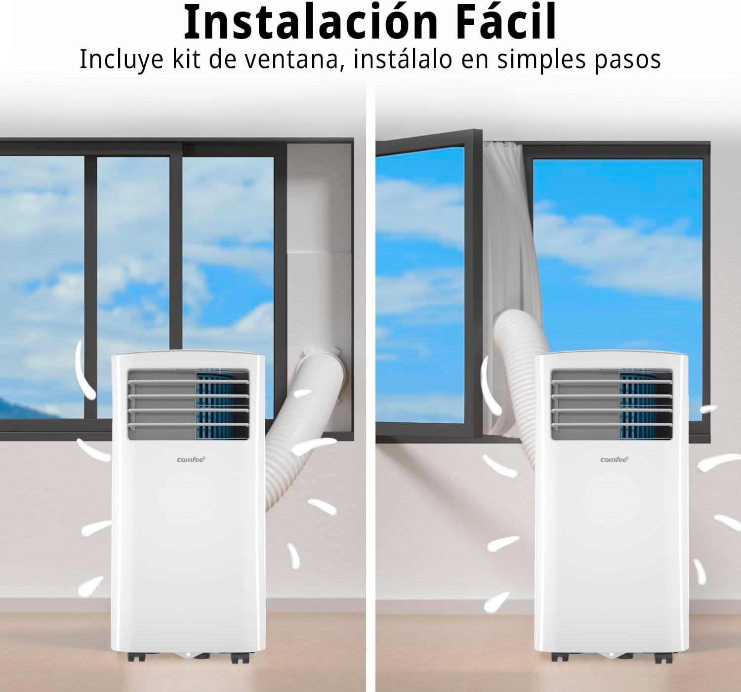 COMFEE' MPPH-08CRN7 | Climatiseur Mobile 8000 BTU 3-en-1 – Image 8