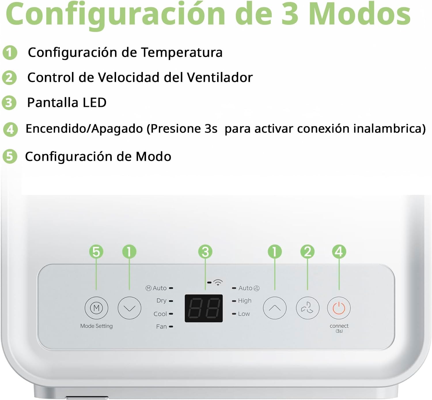 COMFEE Pingüino | Aire Acondicionado Portátil 9000 BTU Conectado - Breezy Cool 2.6 - Imagen 10