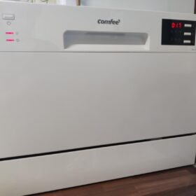 COMFEE' Table Top Dishwasher 6 Place Settings | Mini Countertop Dishwasher with LED Display & Delay Start photo review