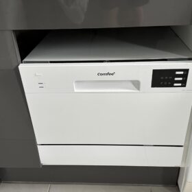 COMFEE' Table Top Dishwasher 6 Place Settings | Mini Countertop Dishwasher with LED Display & Delay Start photo review