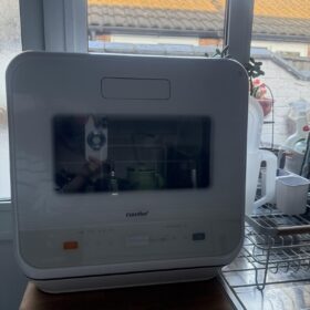 COMFEE' Table Top Dishwasher 6 Place Settings | Mini Countertop Dishwasher with LED Display & Delay Start photo review