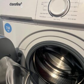 COMFEE' 7KG Freestanding Washing Machine | Ultra-Slim 40cm with 1200RPM & Heat Wash 90°C photo review