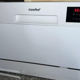 COMFEE' Table Top Dishwasher 6 Place Settings | Mini Countertop Dishwasher with LED Display & Delay Start photo review