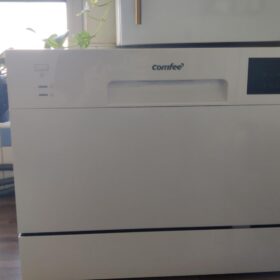 COMFEE' Table Top Dishwasher 6 Place Settings | Mini Countertop Dishwasher with LED Display & Delay Start photo review