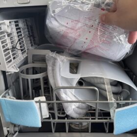 COMFEE' Table Top Dishwasher 6 Place Settings | Mini Countertop Dishwasher with LED Display & Delay Start photo review