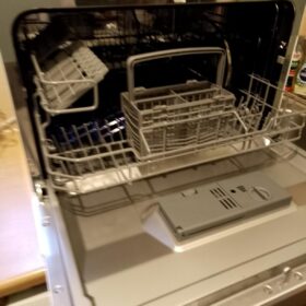 COMFEE' Table Top Dishwasher 6 Place Settings | Mini Countertop Dishwasher with LED Display & Delay Start photo review