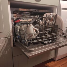 COMFEE' Table Top Dishwasher 6 Place Settings | Mini Countertop Dishwasher with LED Display & Delay Start photo review