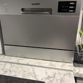 COMFEE' Table Top Dishwasher 6 Place Settings | Mini Countertop Dishwasher with LED Display & Delay Start photo review