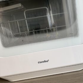 COMFEE' Table Top Dishwasher 6 Place Settings | Mini Countertop Dishwasher with LED Display & Delay Start photo review