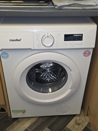 COMFEE' 7KG Freestanding Washing Machine | Ultra-Slim 40cm with 1200RPM & Heat Wash 90°C photo review