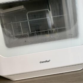 COMFEE' Table Top Dishwasher 6 Place Settings | Mini Countertop Dishwasher with LED Display & Delay Start photo review