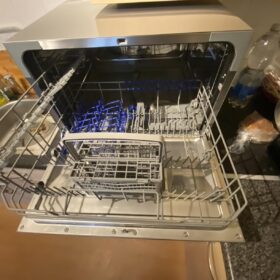 COMFEE' Table Top Dishwasher 6 Place Settings | Mini Countertop Dishwasher with LED Display & Delay Start photo review