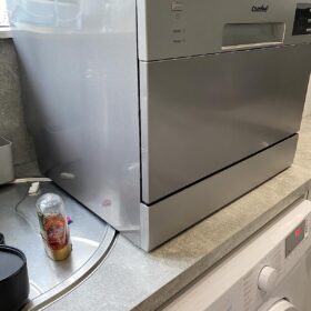 COMFEE' Table Top Dishwasher 6 Place Settings | Mini Countertop Dishwasher with LED Display & Delay Start photo review