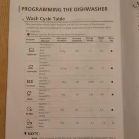 COMFEE' Table Top Dishwasher | 7+3 Programs, No Plumbing, 6L Water Tank photo review